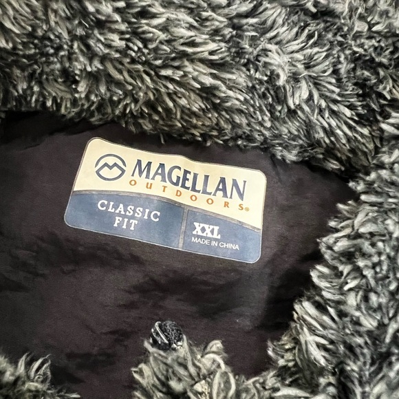 MAGELLAN OUTDOOR S Black and Gray Zip-Up Sweater - Picture 7 of 12